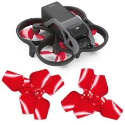 DJI Avata 3-Blade Upgrade Propeller Set X4 Red
