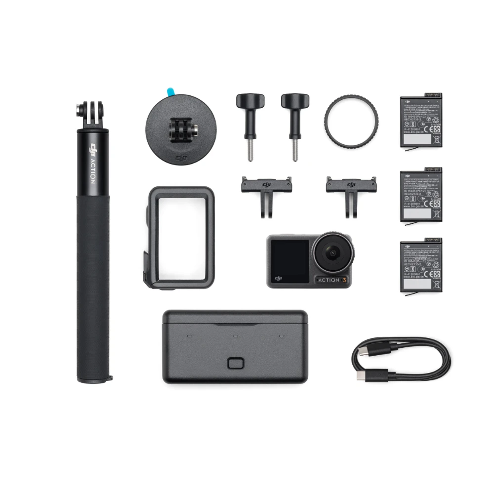 DJI Osmo Action 3 Adventure Combo 3 DJI Osmo Action 3 Adventure Combo