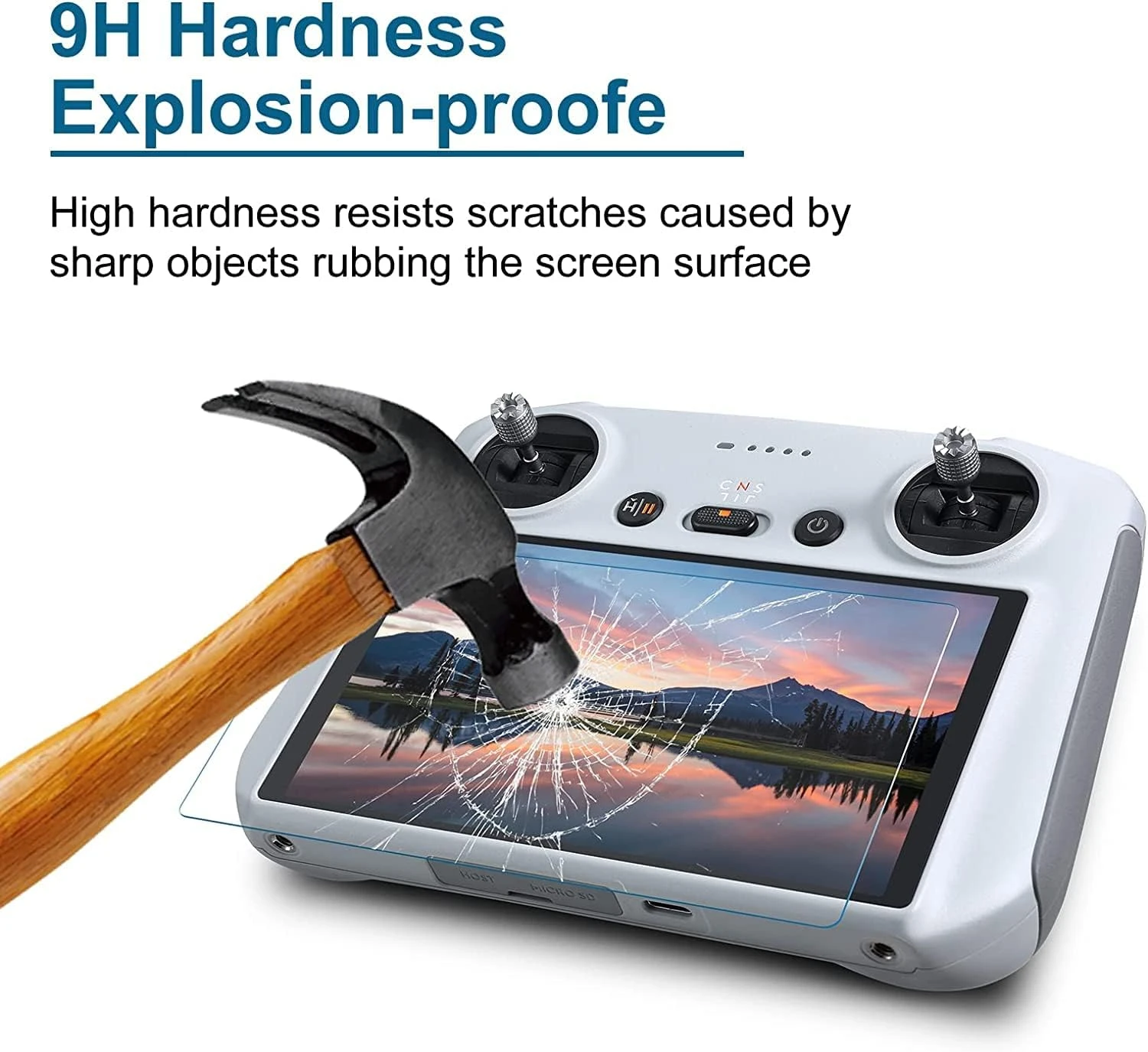 DJI RC & Pro Controller Screen Protector 4 DJI RC & Pro Controller Screen Protector - Image 2